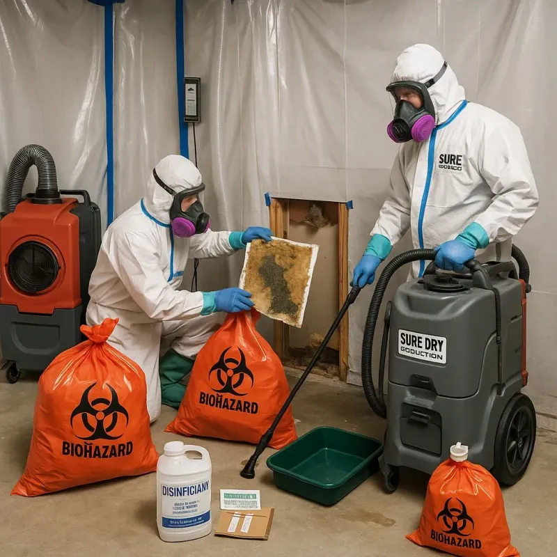Contaminated Water Handling Protocols process in Wellington, KS