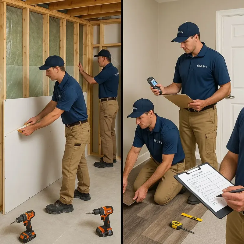 Repairs and Reconstruction process in Wellington, KS